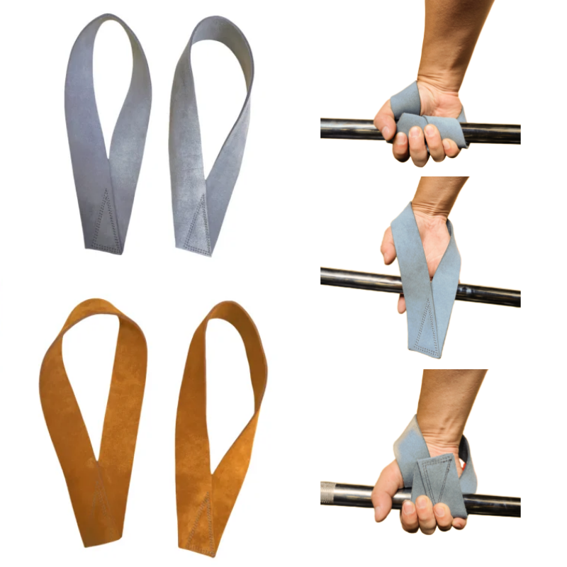Wrist Wraps Weightlifting Support - أشرطة رفع الأثقال على شكل حرف