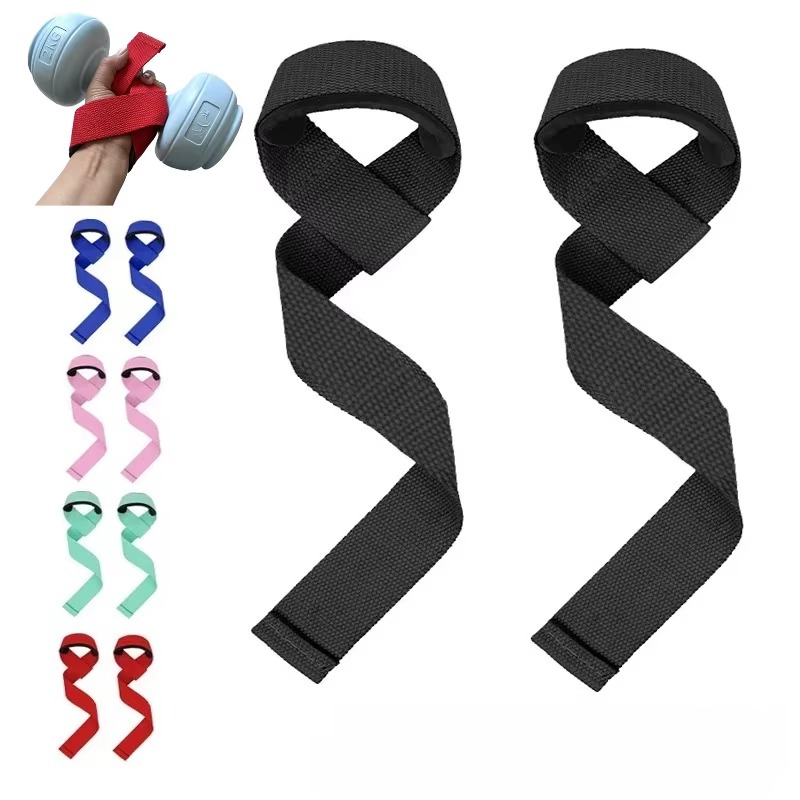 Wrist Wraps Weightlifting Support - أحزمة رفع الأثقال القابلة للتعديل مع