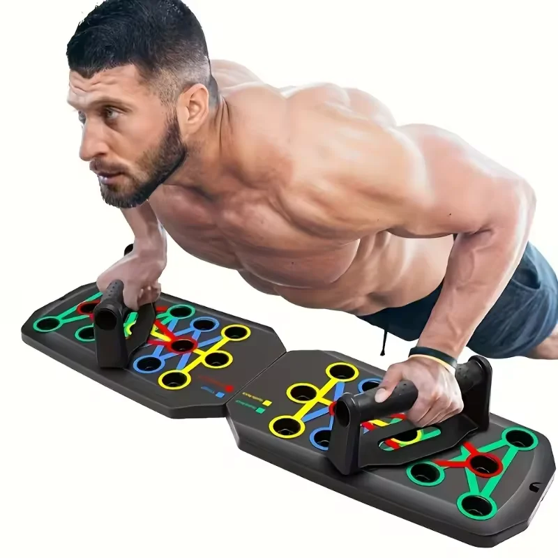 لوح تمارين الضغط القابل للطي م - مراجعة Push Up Board Foldable Multi Function وسعره