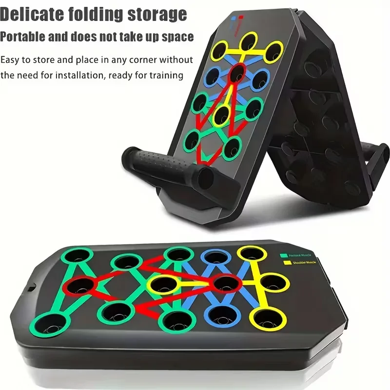 لوح تمارين الضغط القابل للطي م - مراجعة Push Up Board Foldable Multi Function وسعره
