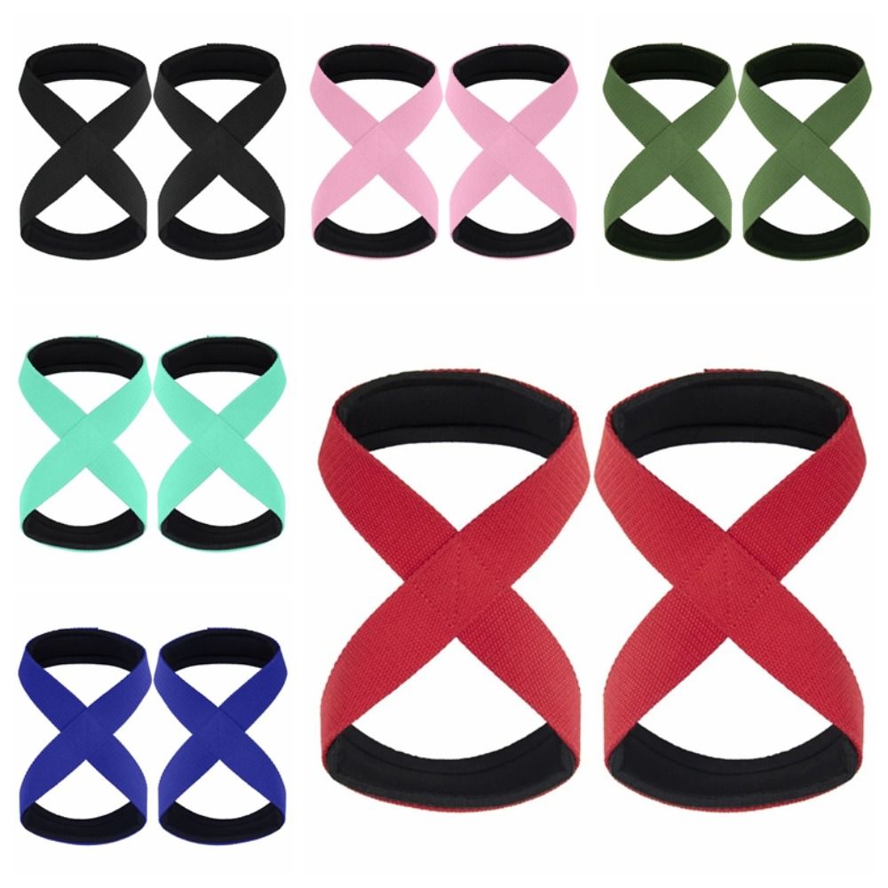 زوج جديد من أربطة اليد المصنوع - مراجعة Wrist Wraps Weightlifting Support وسعره