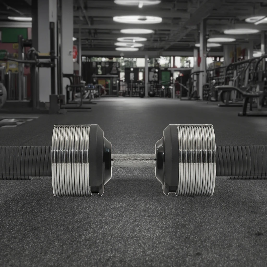 مجموعة دمبل فولاذية قابلة للتع - مراجعة Adjustable Dumbbell Pair 40Kg وسعره