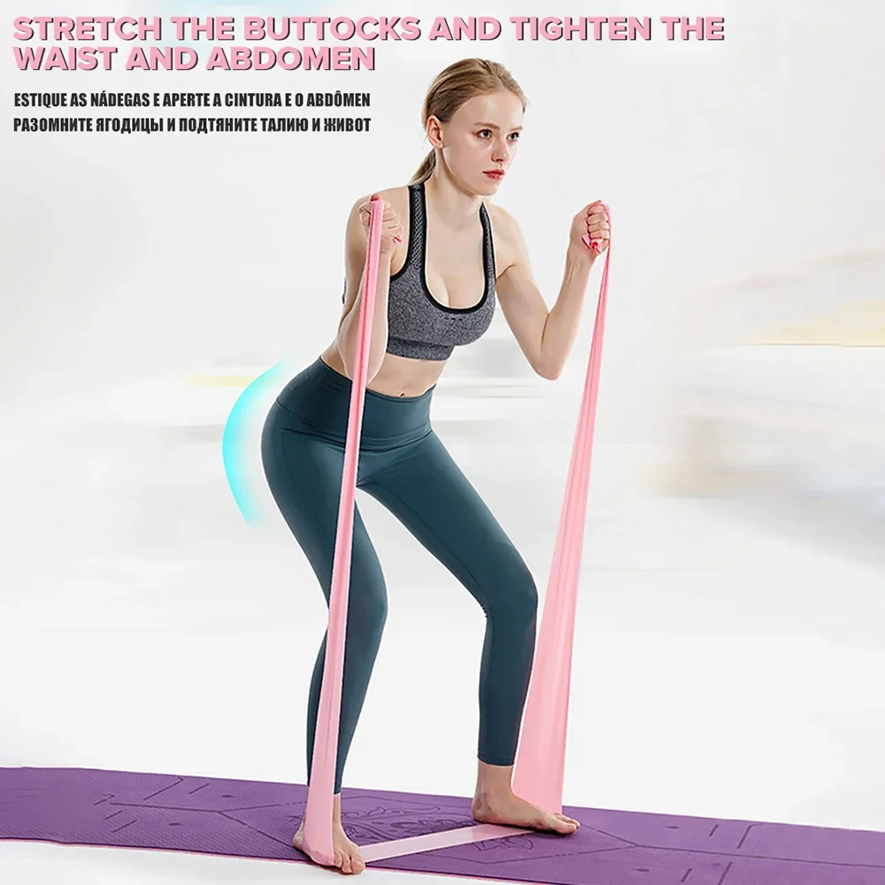 طول 200 سم اليوغا بيلاتيس تمتد - مراجعة Pilates Bar Kit With Resistance Bands وسعره