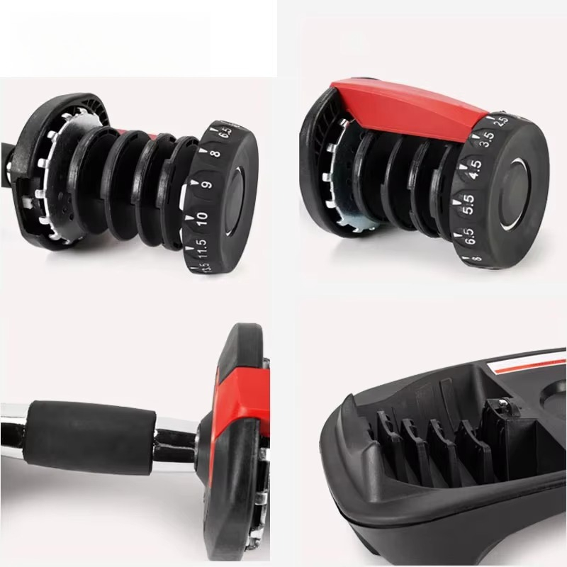 دمبل ذكي قابل للتعديل تلقائيًا - مراجعة Adjustable Dumbbell Pair 40Kg وسعره