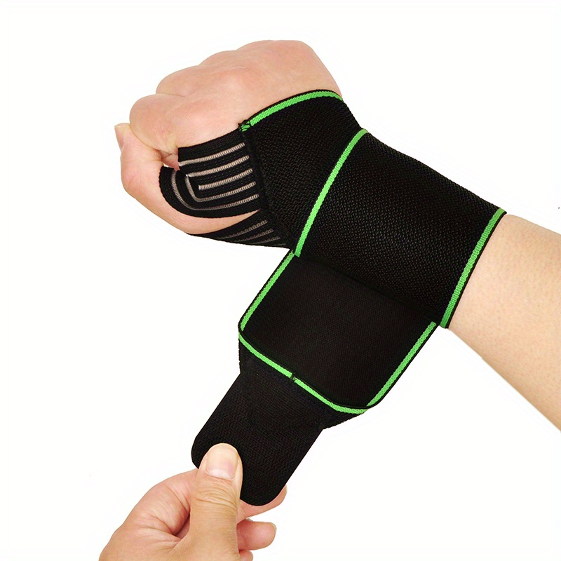 قطعة واحدة من حزام دعم المعصم  - مراجعة Wrist Wraps Weightlifting Support وسعره