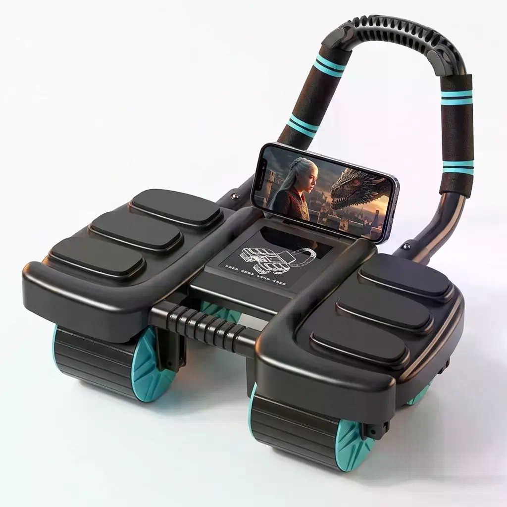 عجلة تمارين البطن ذات 4 عجلات  - مراجعة Ab Roller Wheel With Elbow Support وسعره