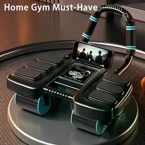 عجلة تمارين البطن ذات 4 عجلات  - مراجعة Ab Roller Wheel With Elbow Support وسعره