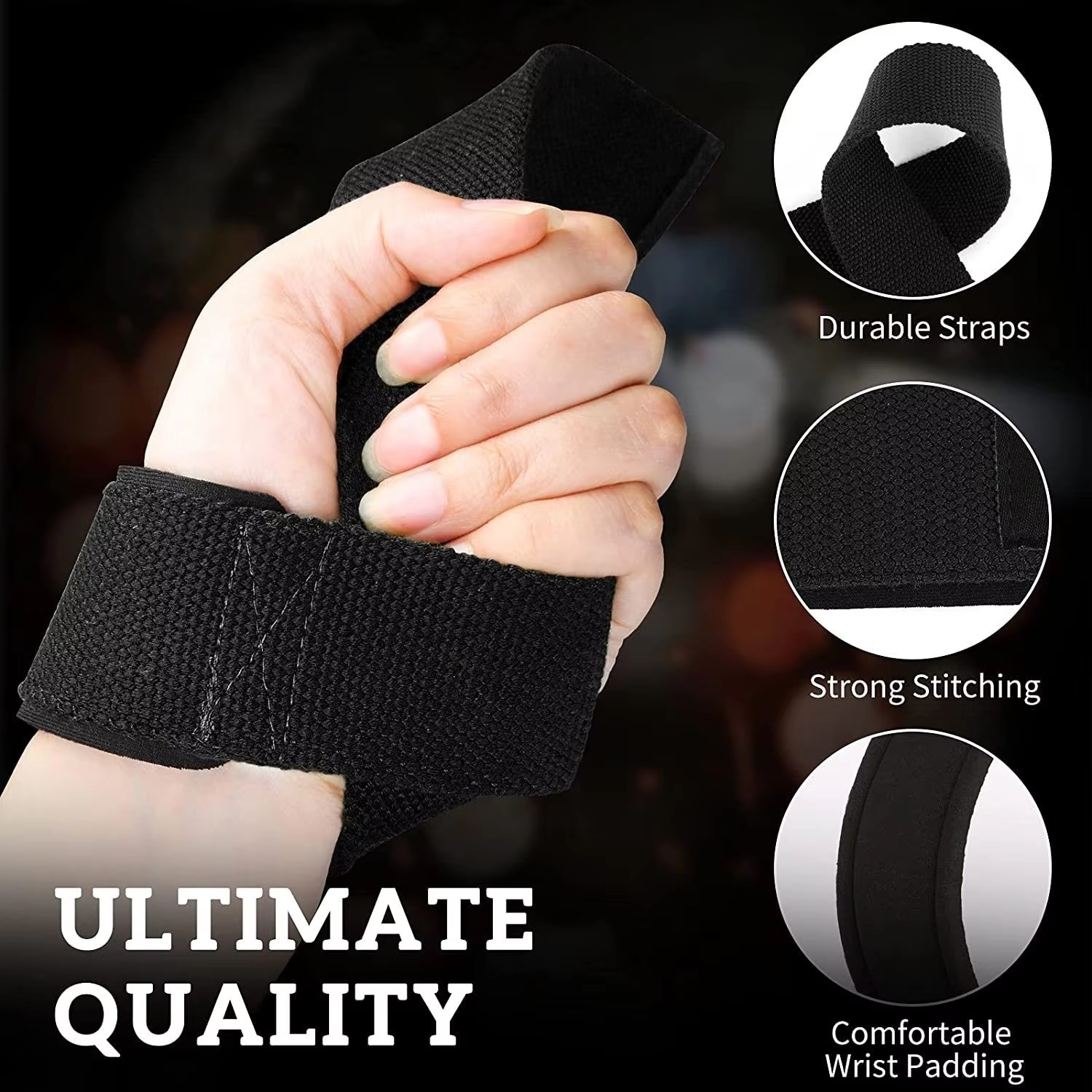 أحزمة رفع الأثقال القابلة للتع - مراجعة Wrist Wraps Weightlifting Support وسعره