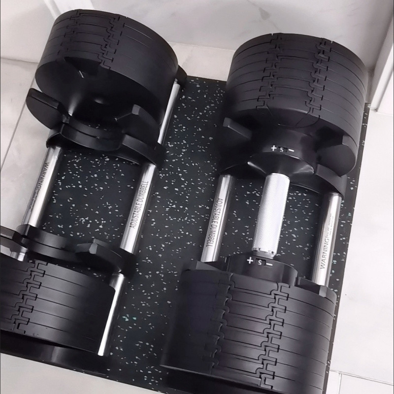 حار بيع 24 كجم 32 كجم 36 كجم د - مراجعة Adjustable Dumbbell Pair 40Kg وسعره