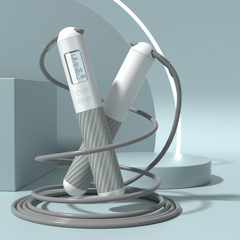 حبل قفز ذكي احترافي بوزن قابل  - مراجعة Smart Jump Rope Digital Counter وسعره