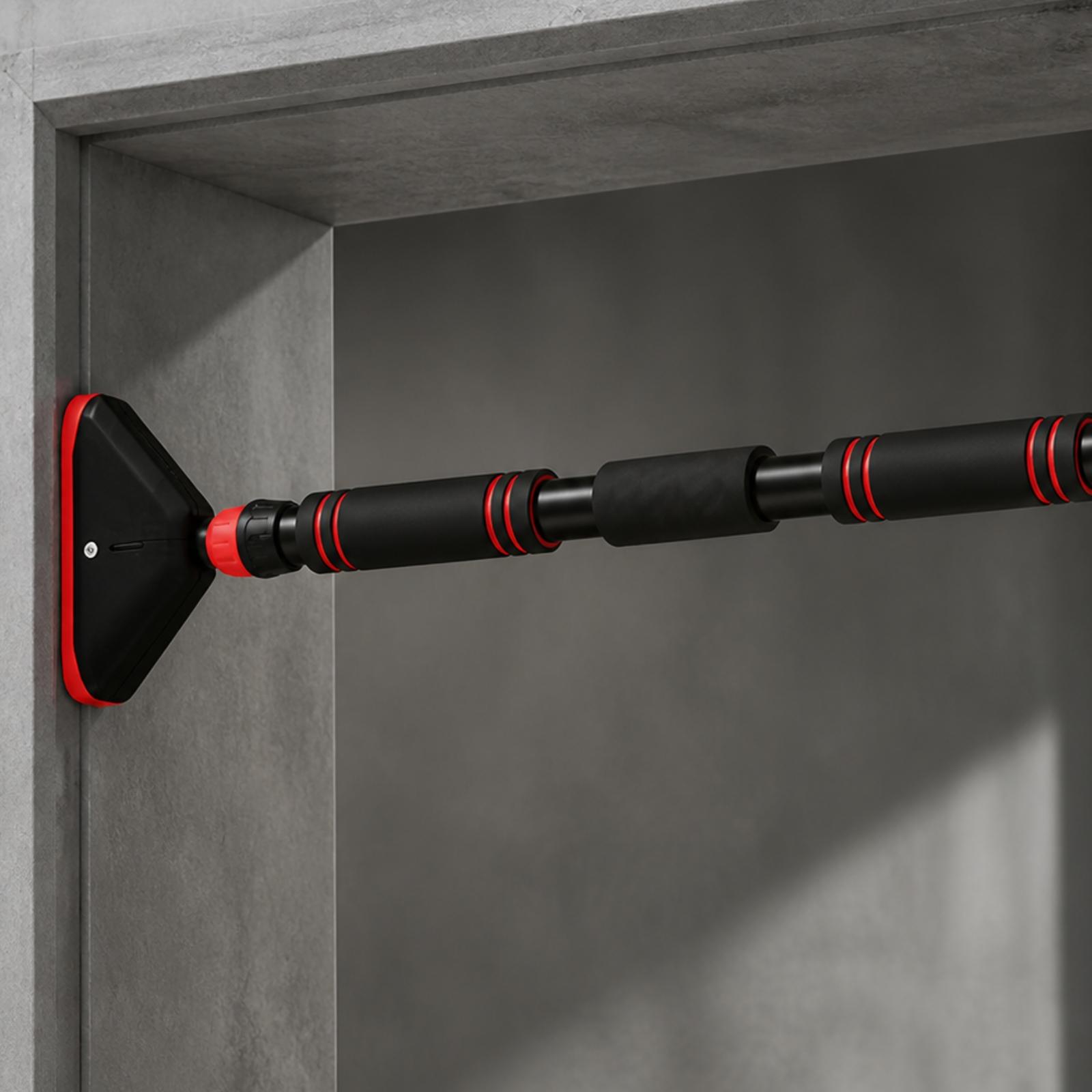 عارضة سحب قابلة للتعديل للباب  - مراجعة Door Pull Up Bar No Screw وسعره